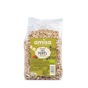 Amisa Organic Spelt Puffs 200g