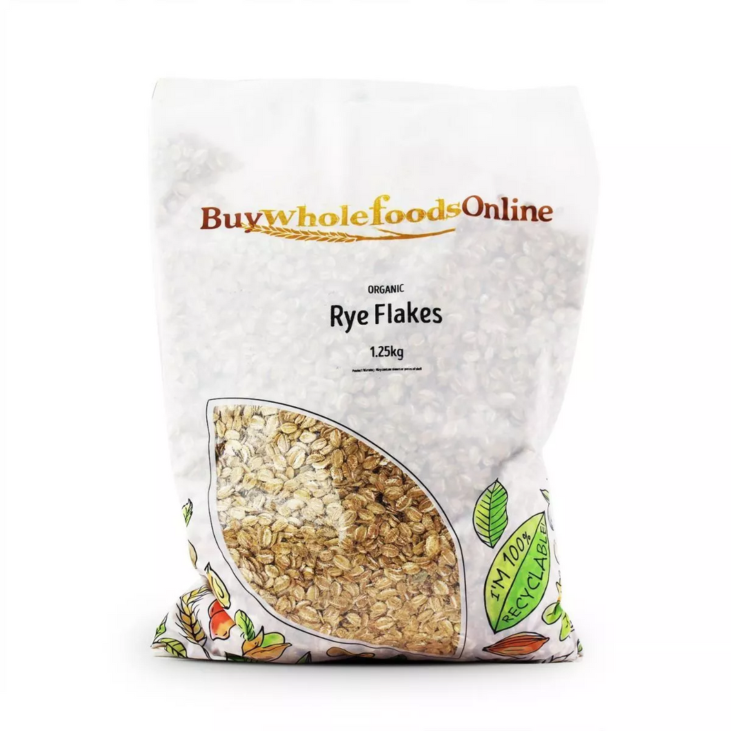 BuyWholefoodsOnline.co.uk Organic Rye Flakes 1.25kg