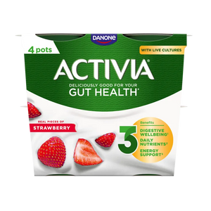 Activia Strawberry Gut Health Yoghurt 115g