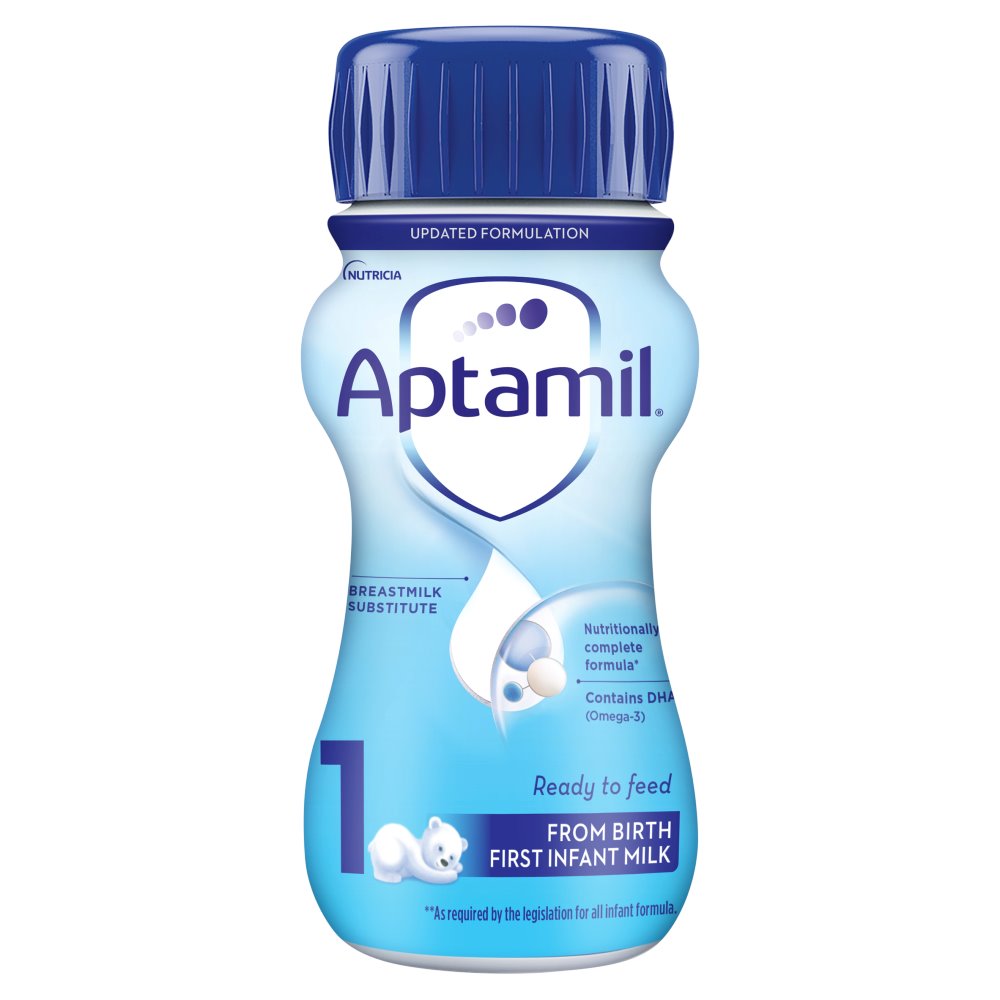 Aptamil Breastmilk Substitute 1 from Birth First Infant Milk 200ml