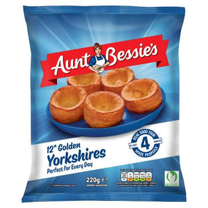 Aunt Bessie's 12 Golden Yorkshires 220g