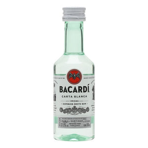 Bacardi Carta Blanca Rum 5cl