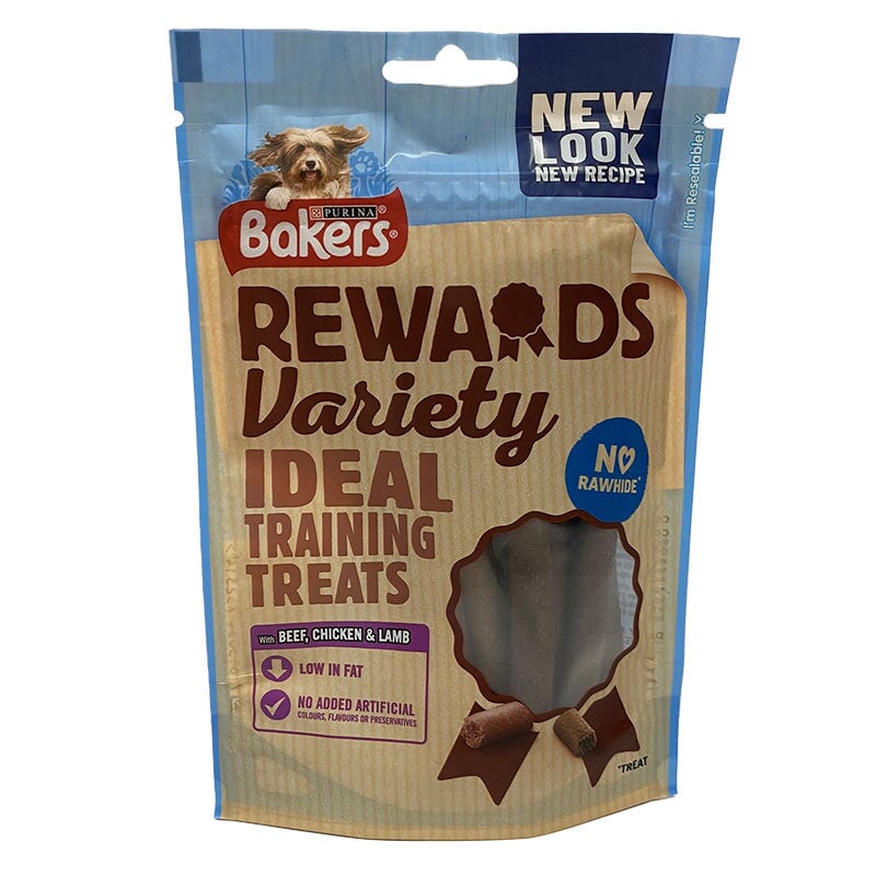 Bakers Rewards Variety with Beef, Chicken & Lamb 100g