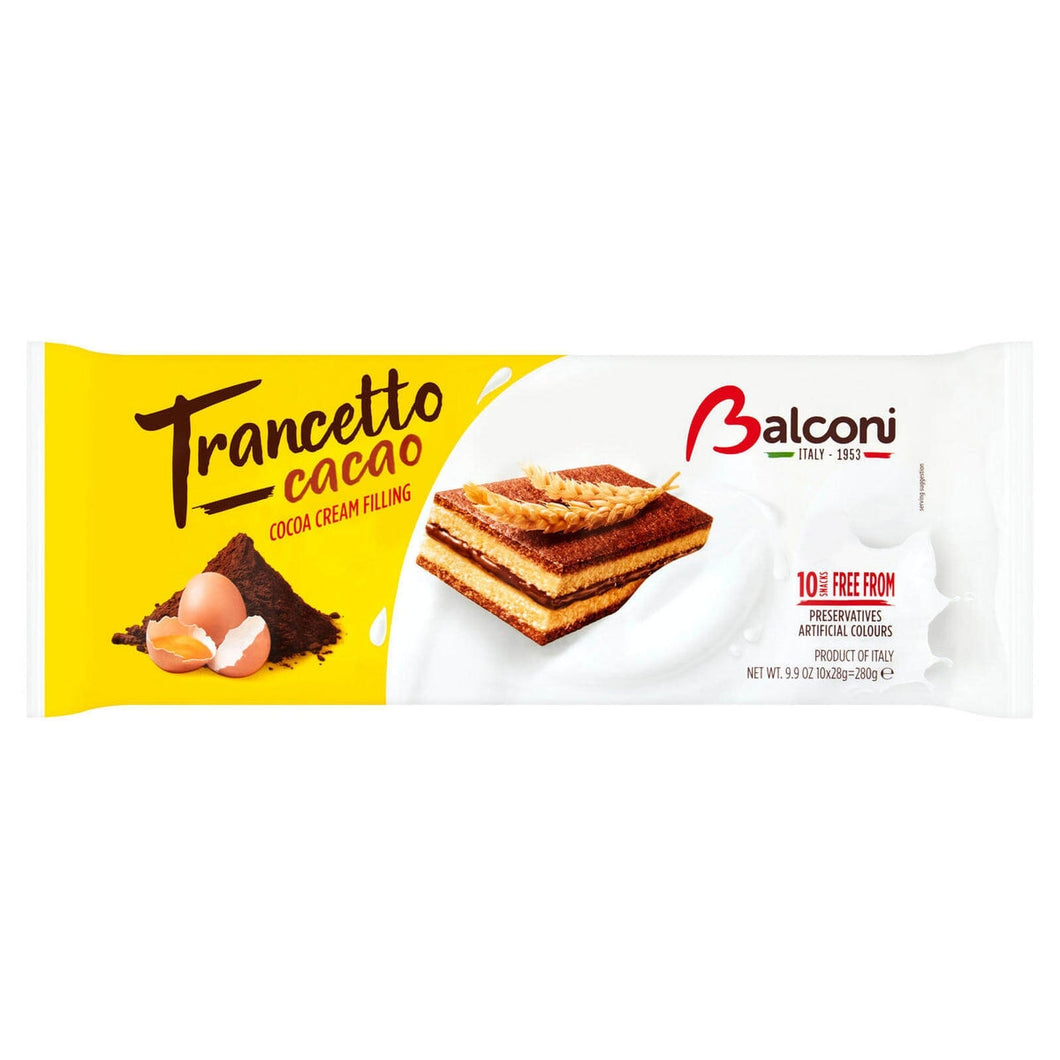 Balconi Trancetto Cocoa Cream Cake 280g