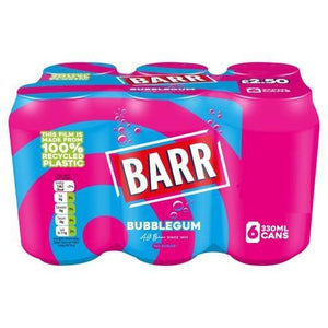 Barr Bubblegum Can 6 x 330ml