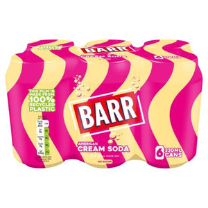 Barr Cream Soda Can 6 x 330ml