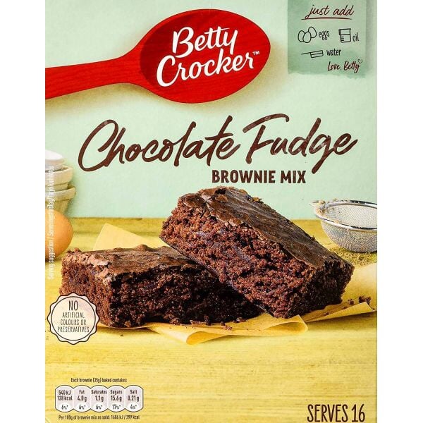 Betty Crocker Chocolate Fudge Brownie Mix 415g