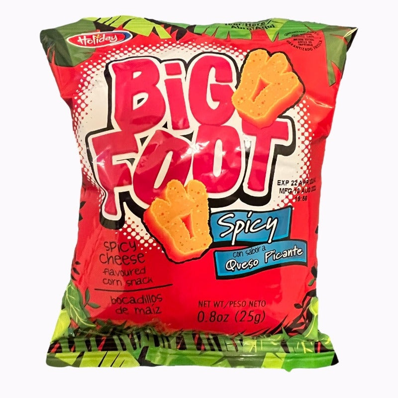 Big Foot Cheese Snack Spicy 25g * 2pieces