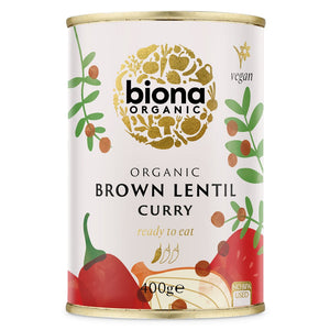 Biona Organic Brown Lentil Curry 400g