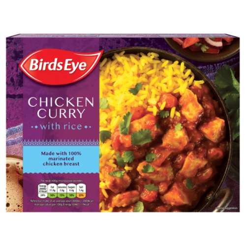 Birds Eye Chicken Curry With Rice 400g