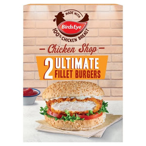 Birds Eye Chicken Shop 2 Ultimate Fillet Burgers 227g