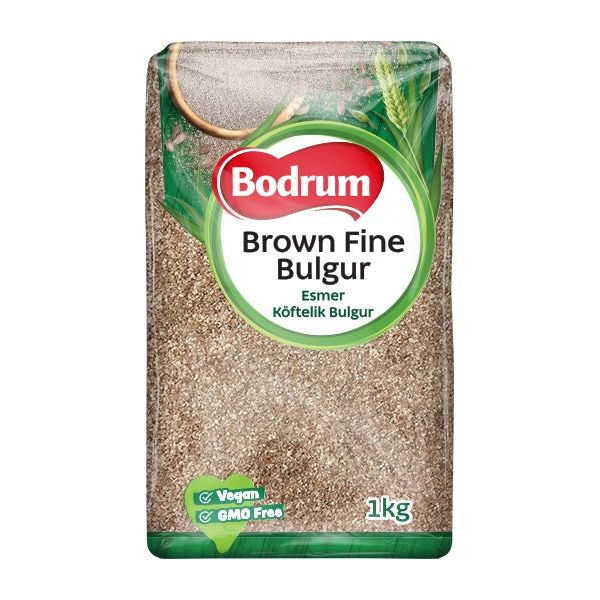 Bodrum Brown Fine Bulgur 1kg | Same Day Grocery Delivery - Lambeth