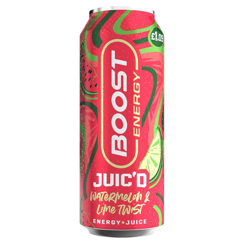 Boost Energy Juic'd Watermelon & Lime Twist 500ml