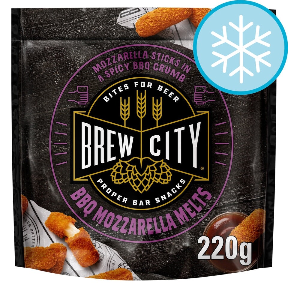 Brew City Bbq Mozzarella Melts 220g