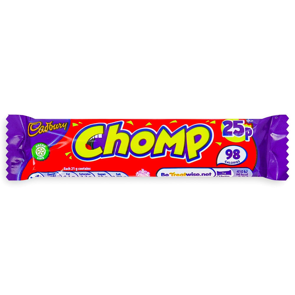 Cadbury Chomp Chocolate Bar 21g