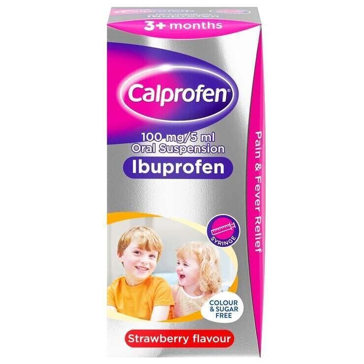 Calprofen Ibuprofen Suspension 100ml