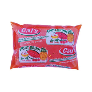 Cal’s Bag Fruit Punch Juice 250ml