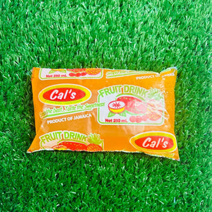 Cal’s Bag Orange Juice 250ml