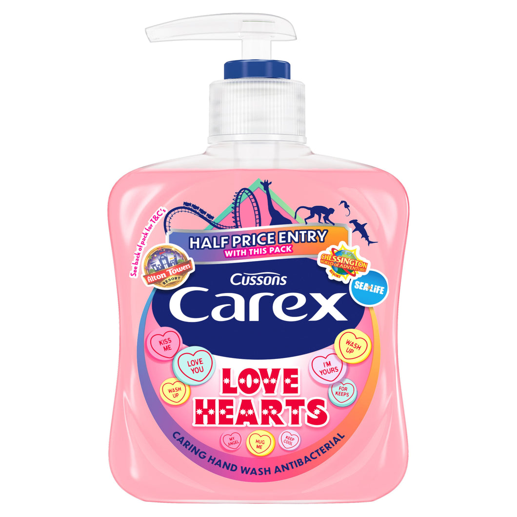 Carex Fun Edition Love Hearts Handwash 250ml