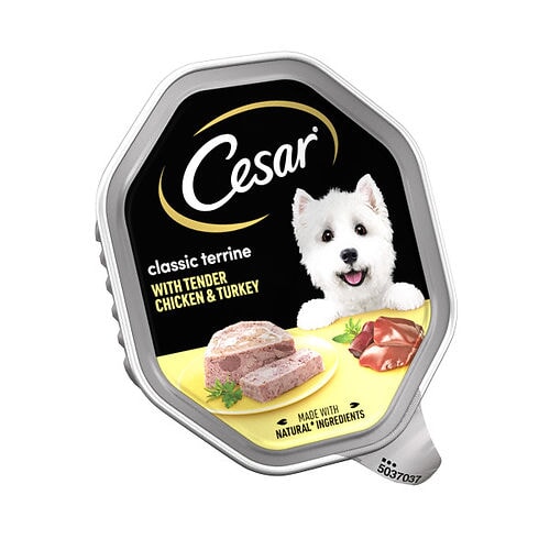 Cesar Classic Terrine Chicken & Turkey 150g