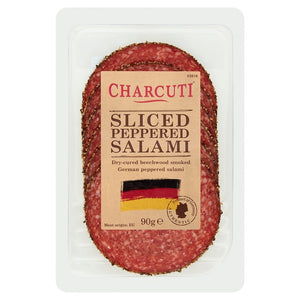 Charcuti Sliced Peppered Salami 90g