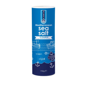 Costa Coarse Mediterranean Sea Salt 750g