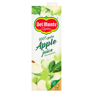 Del Monte 100% Pure Apple Juice 1L