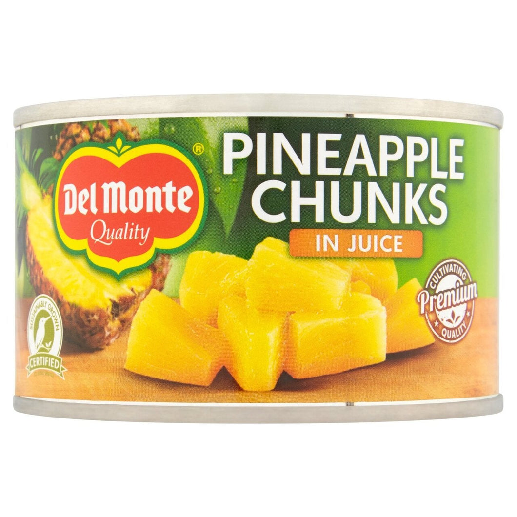 Del Monte Pineapple Chunks In Juice 220g