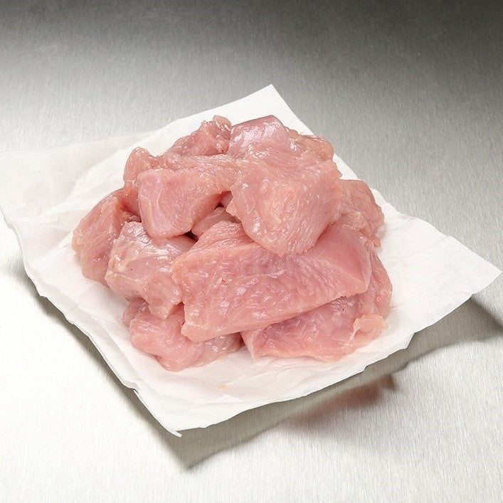 Diced Fresh Boneless Turkey Breast 2kg