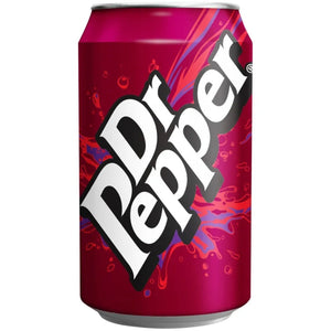 Dr Pepper Soft Drink Can 330ml