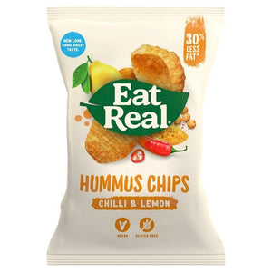 Eat Real Hummus Chilli and Lemon Flavoured Chips 135g