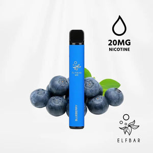 Elfbar 600 Blueberry Disposable Vape 2 x 20mg