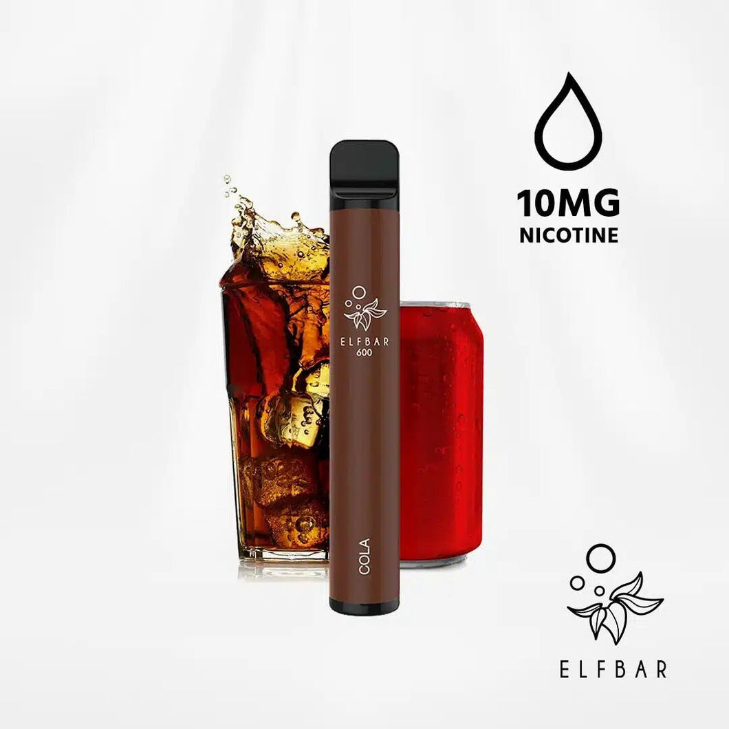 Elfbar 600 Cola Disposable Vape 2 x 10mg