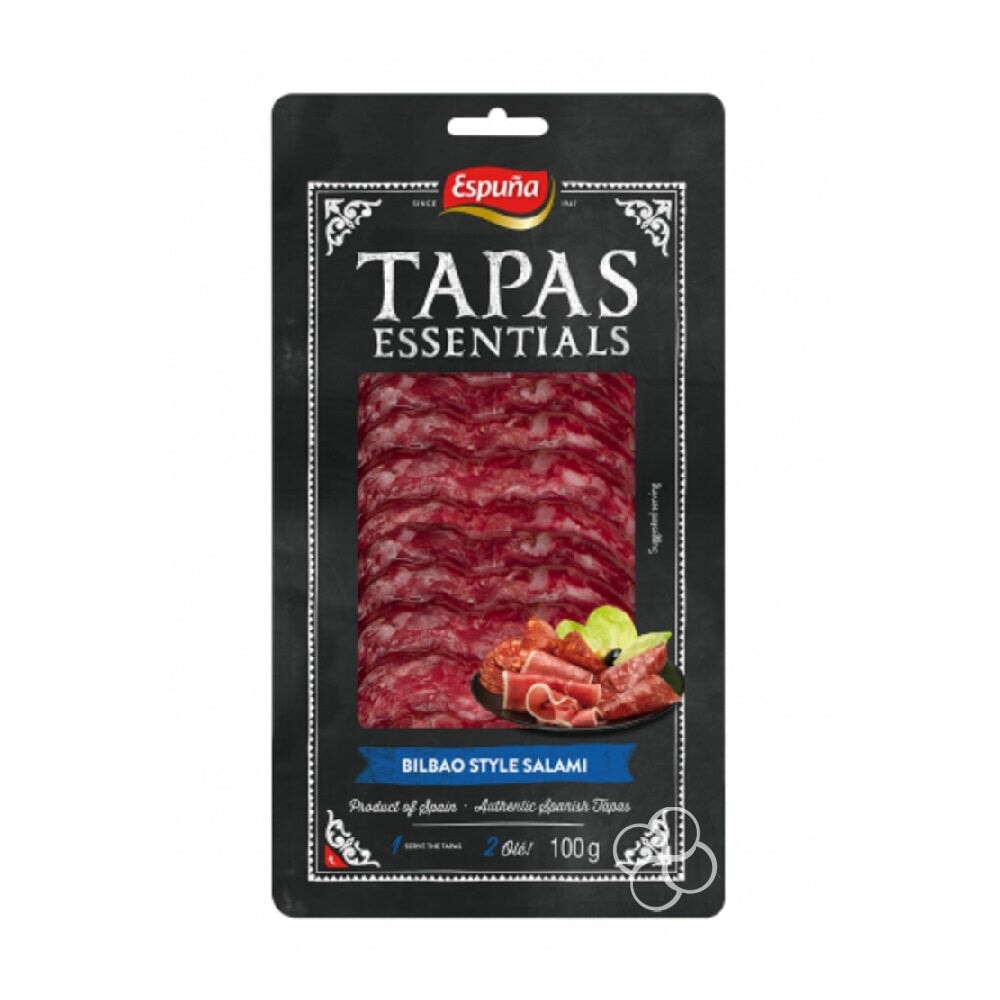 Espuna Tapas Essentials Bilbao Style Salami 100g