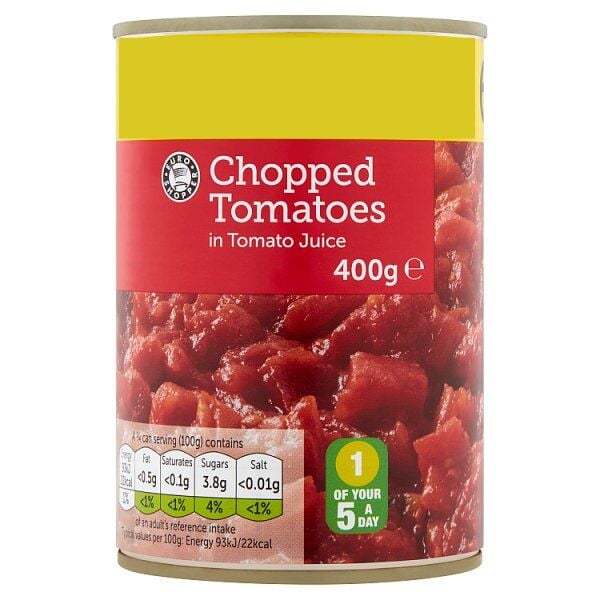 Euro Shopper Chopped Tomatoes 400g