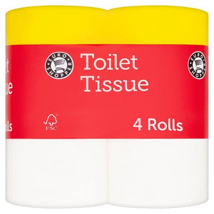 Euro Shopper Toilet Tissue 4 Rolls