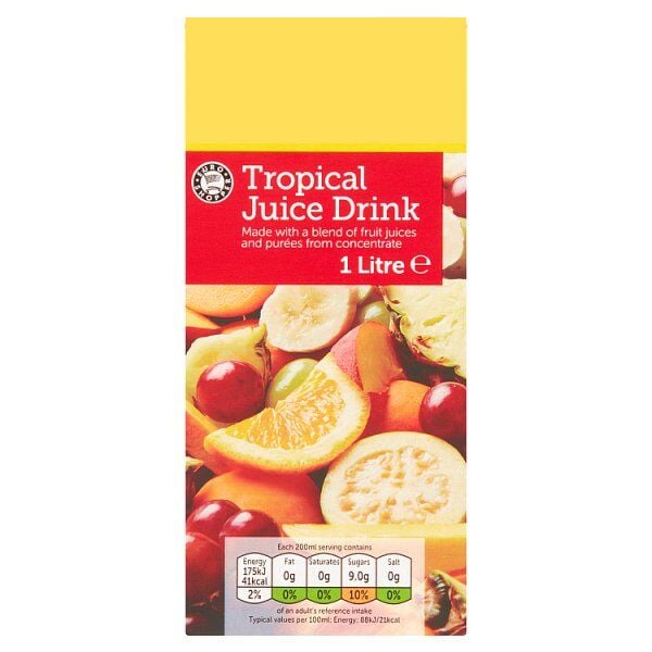 Euro Shopper Tropical Juice Drink 1L