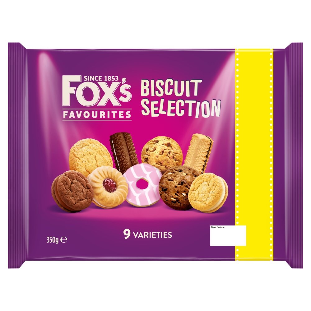 Fox's Favourites 9 Varieties Biscuit Selection 350g