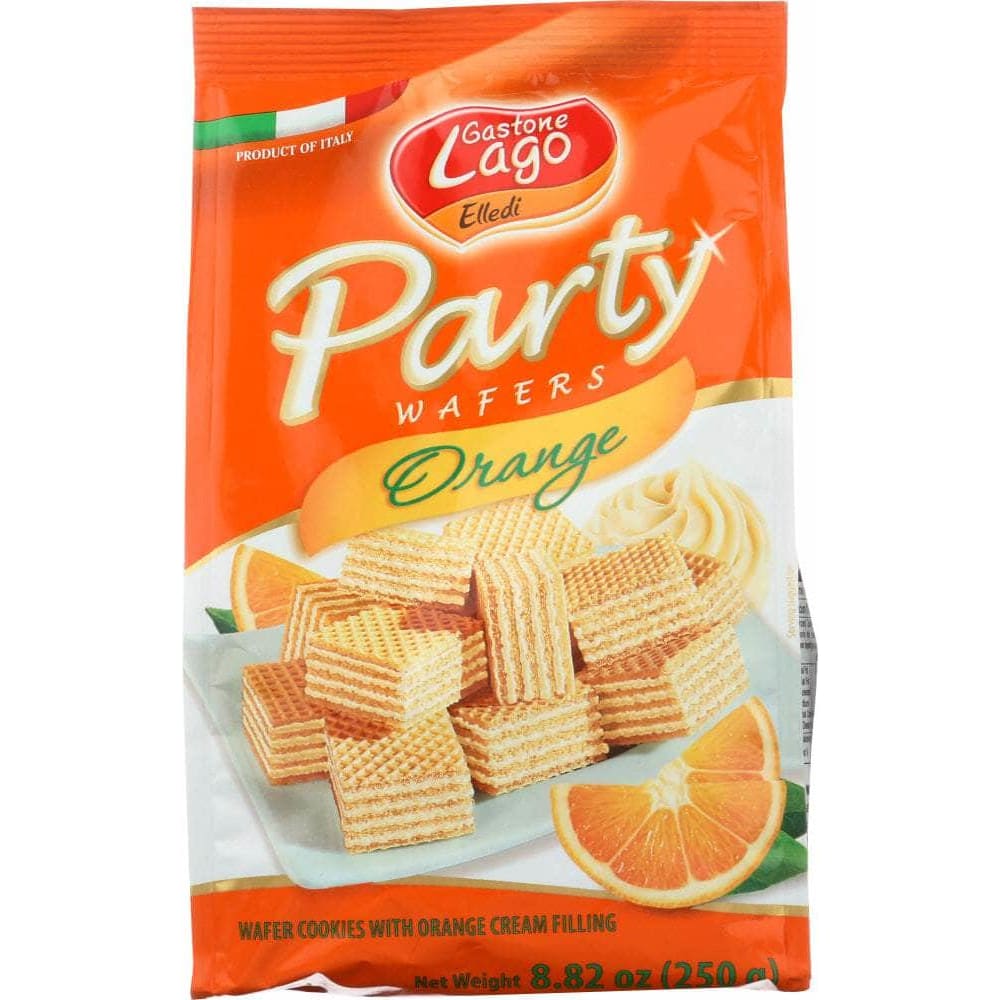 Gastone Lago Party Wafers Orange 250g