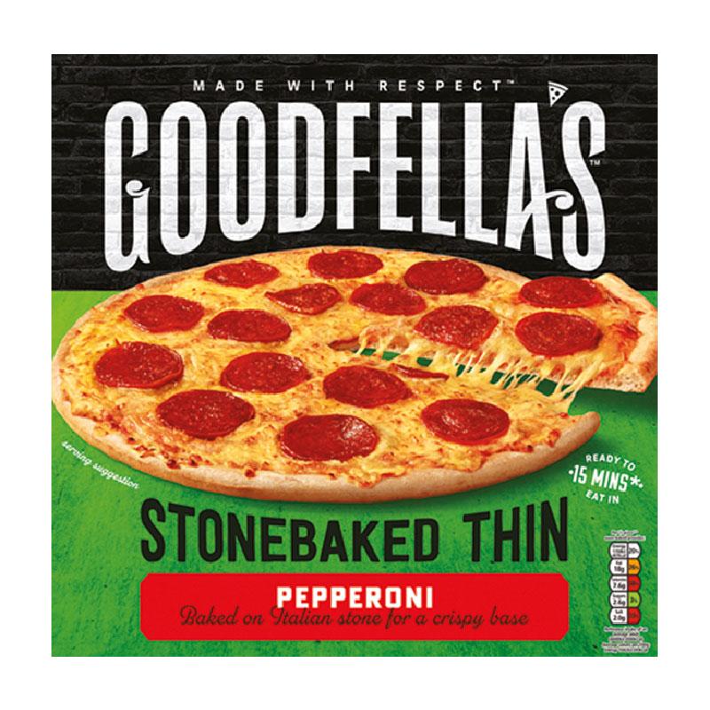 Goodfella's Stone Baked Thin Pepperoni Pizza 332g