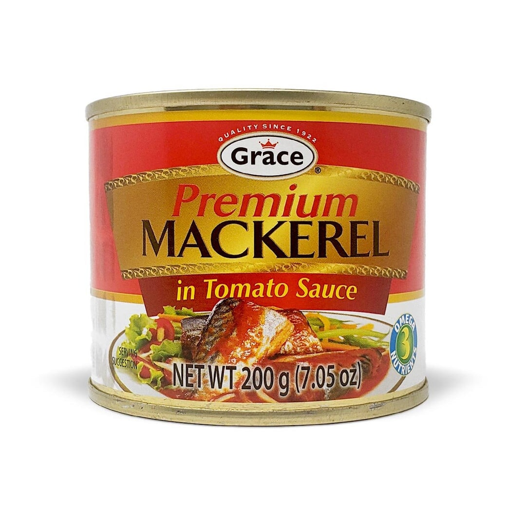 Grace Mackerel In Tomato Sauce 200g | Same Day Grocery Delivery - Lambeth