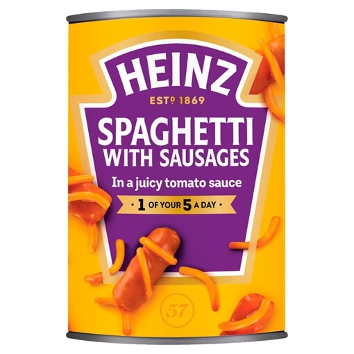 Heinz Spaghetti & Sausages 400g