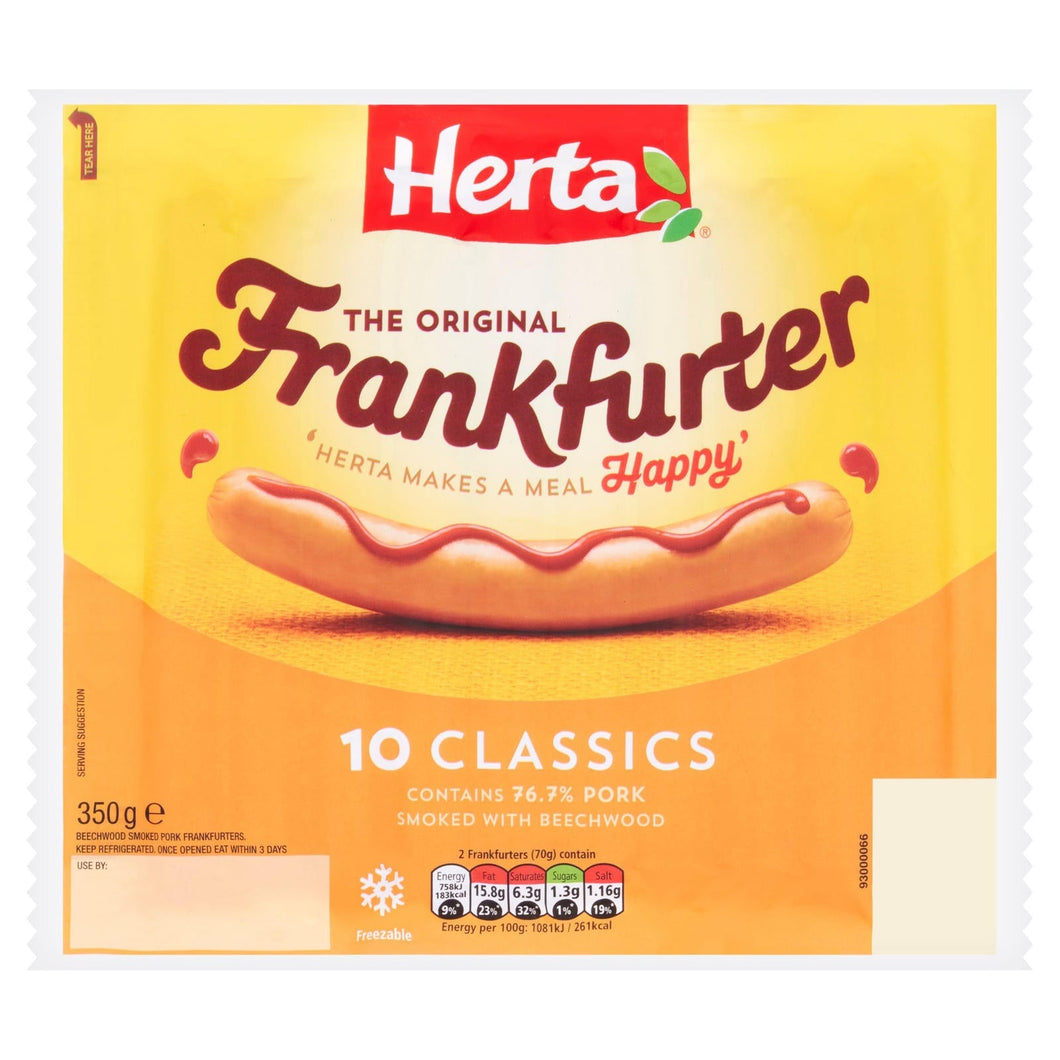 Herta The Original Frankfurter 10 Classics