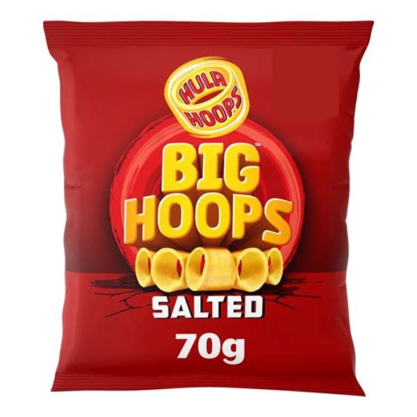 Hula Hoops Big Hoops Salted 70g