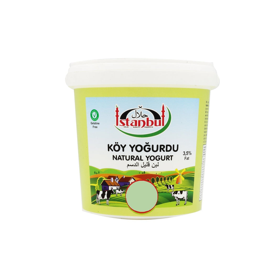 Istanbul Yogurt Natural 3.5% 1kg