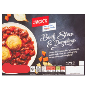 Jack's Beef Stew & Dumplings 400g