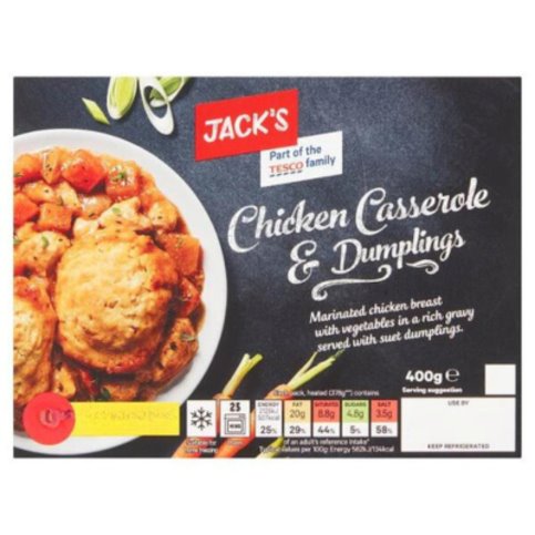 Jack's Chicken Casserole & Dumplings 400g