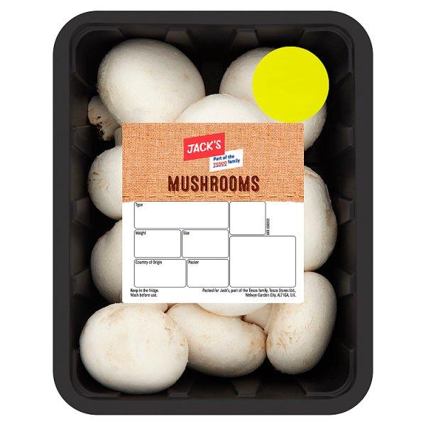 Jack’s Closed Cup Mushrooms 250g