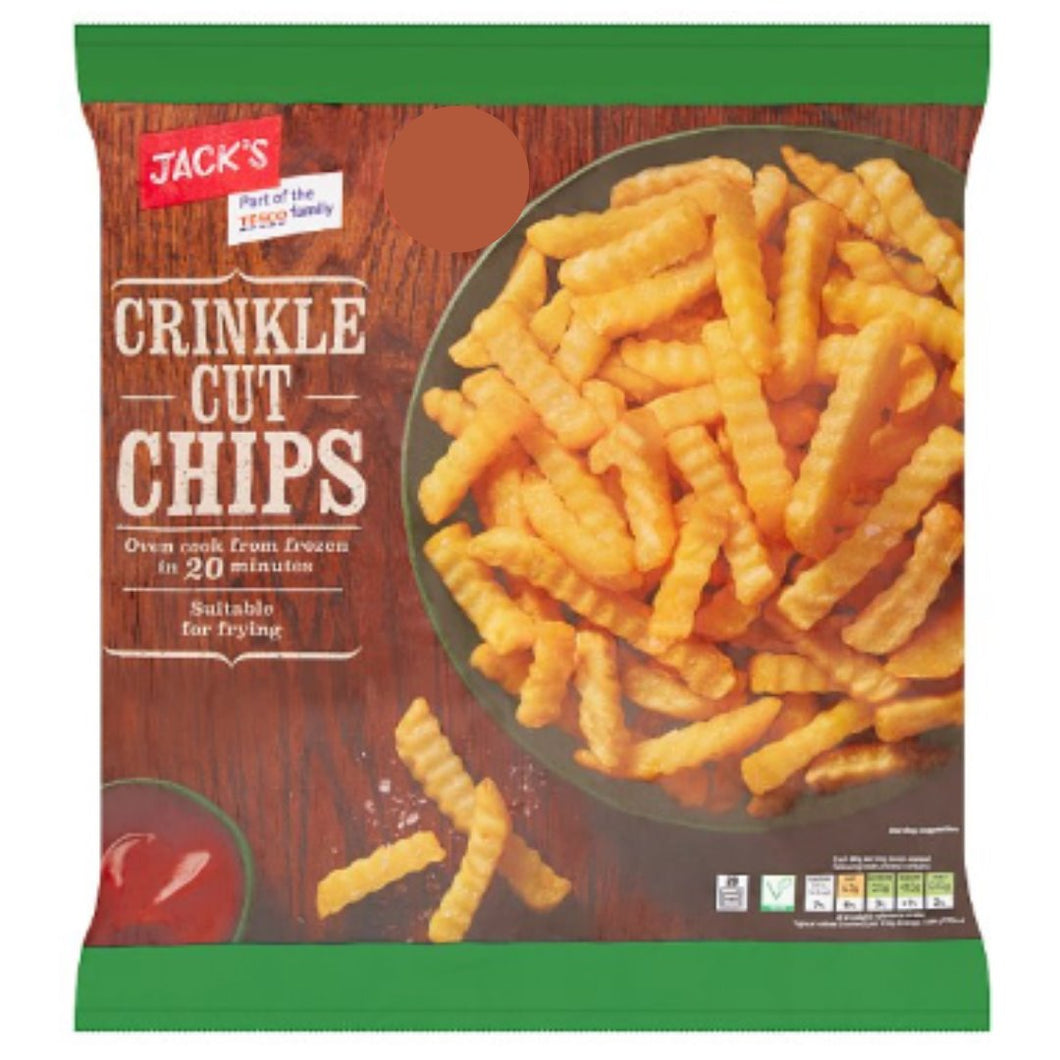 Jack's Crinkle Cut Chips 750g