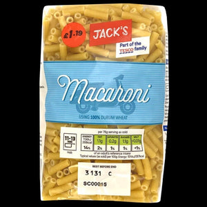 Jack's Macaroni 500g